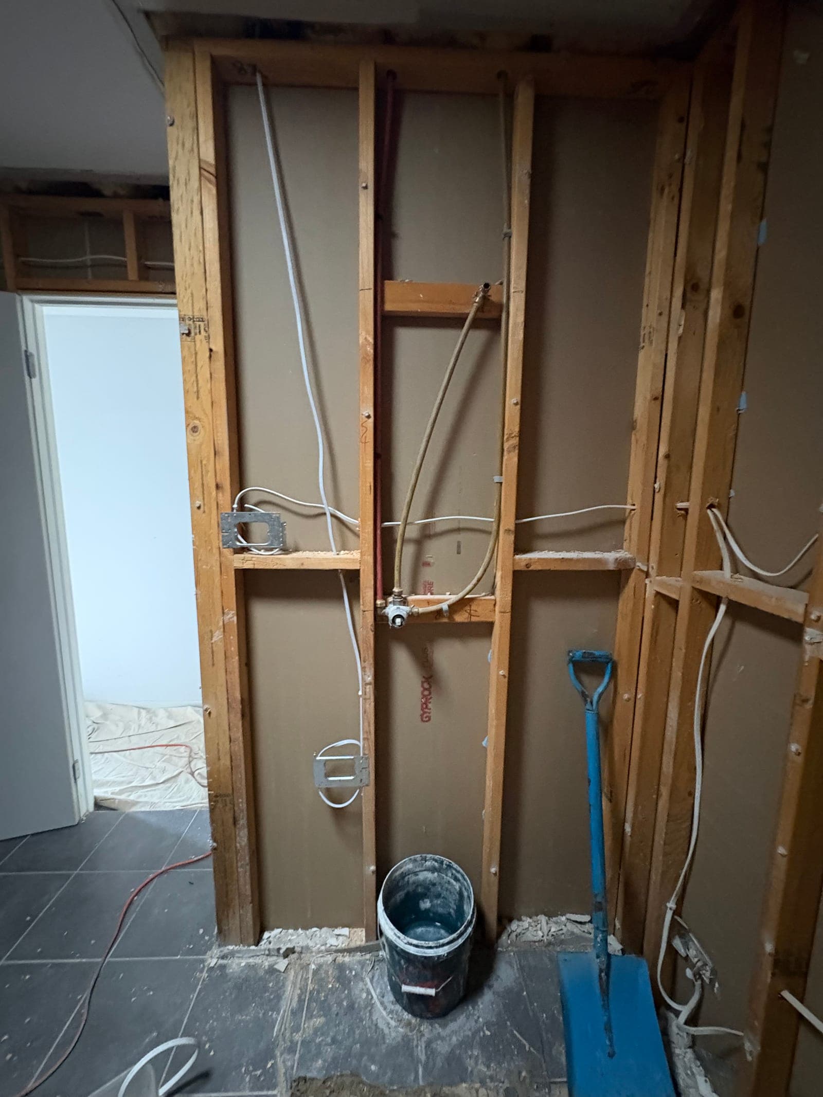 Before, Bathroom Renovation, Full Electrical Refit